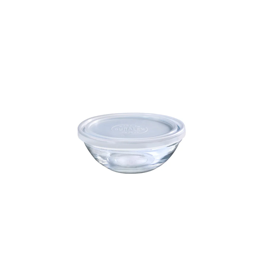 Freshbox - Boite de conservation ronde couvercle blanc 31cl