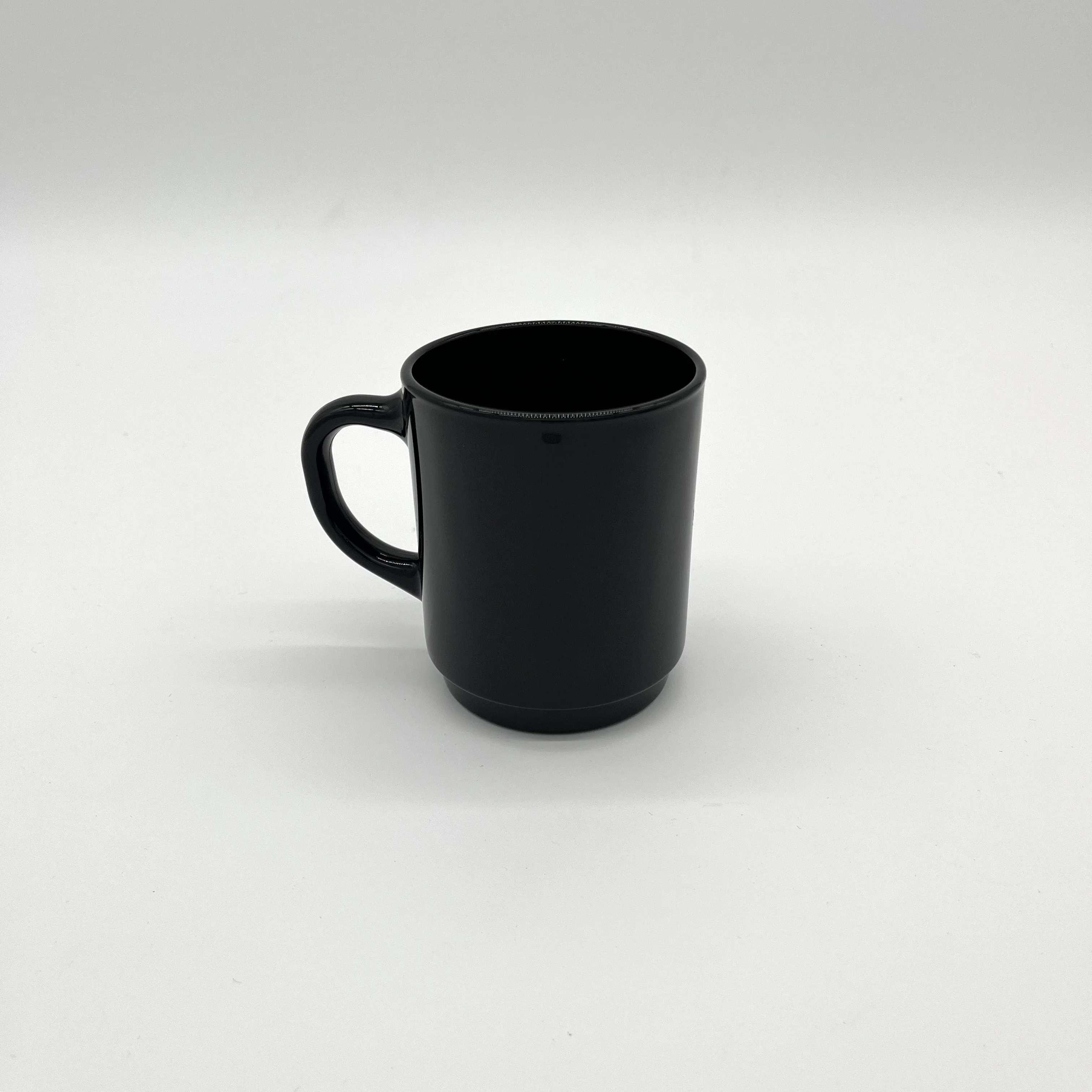Versailles - Mug en verre Noir 26 cl (Lot de 6)