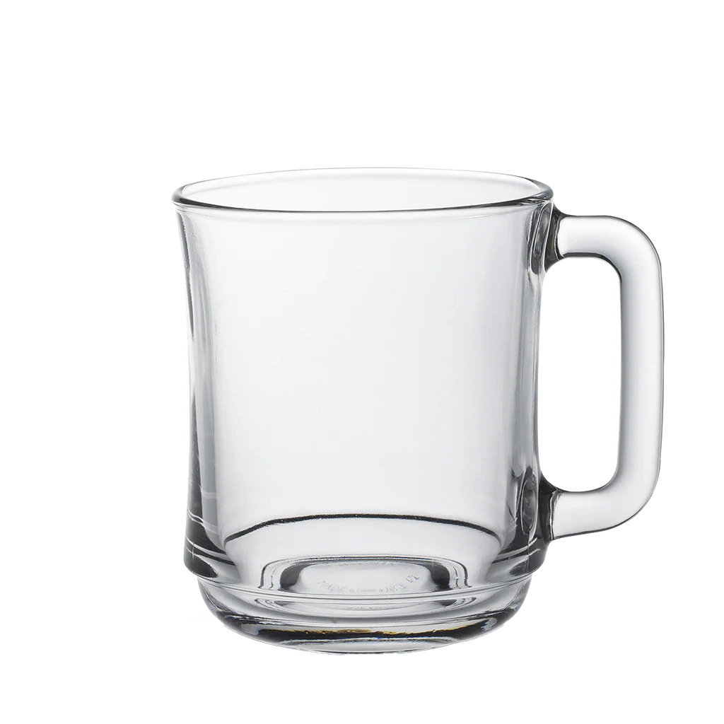 Lys - Tasse en verre transparent 31 cl (Lot de 6)