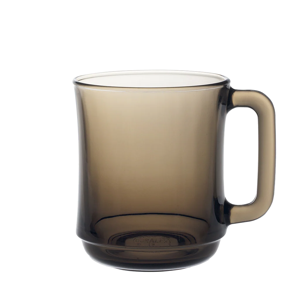 Lys - Tasse en verre Sépia 31 cl (Lot de 6)