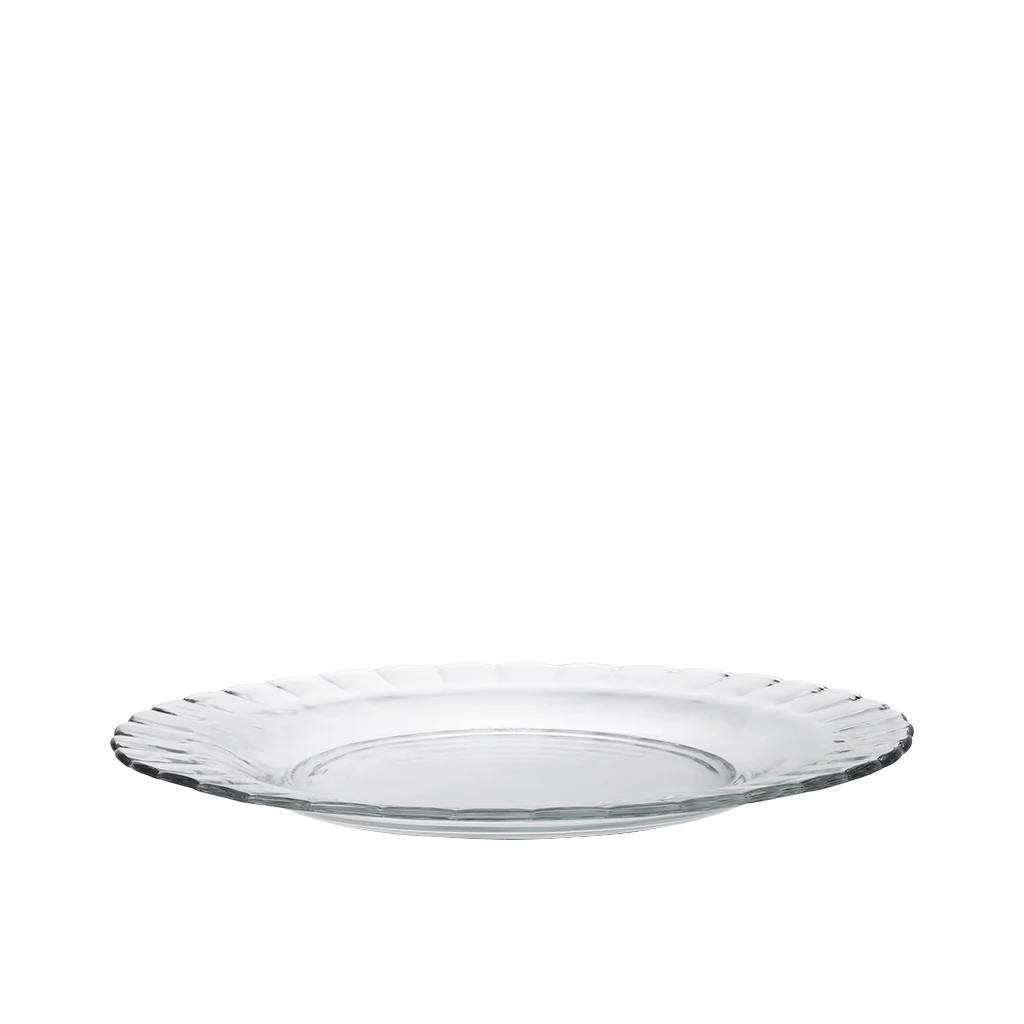 Picardie - Assiettes transparentes x6 - 23cm