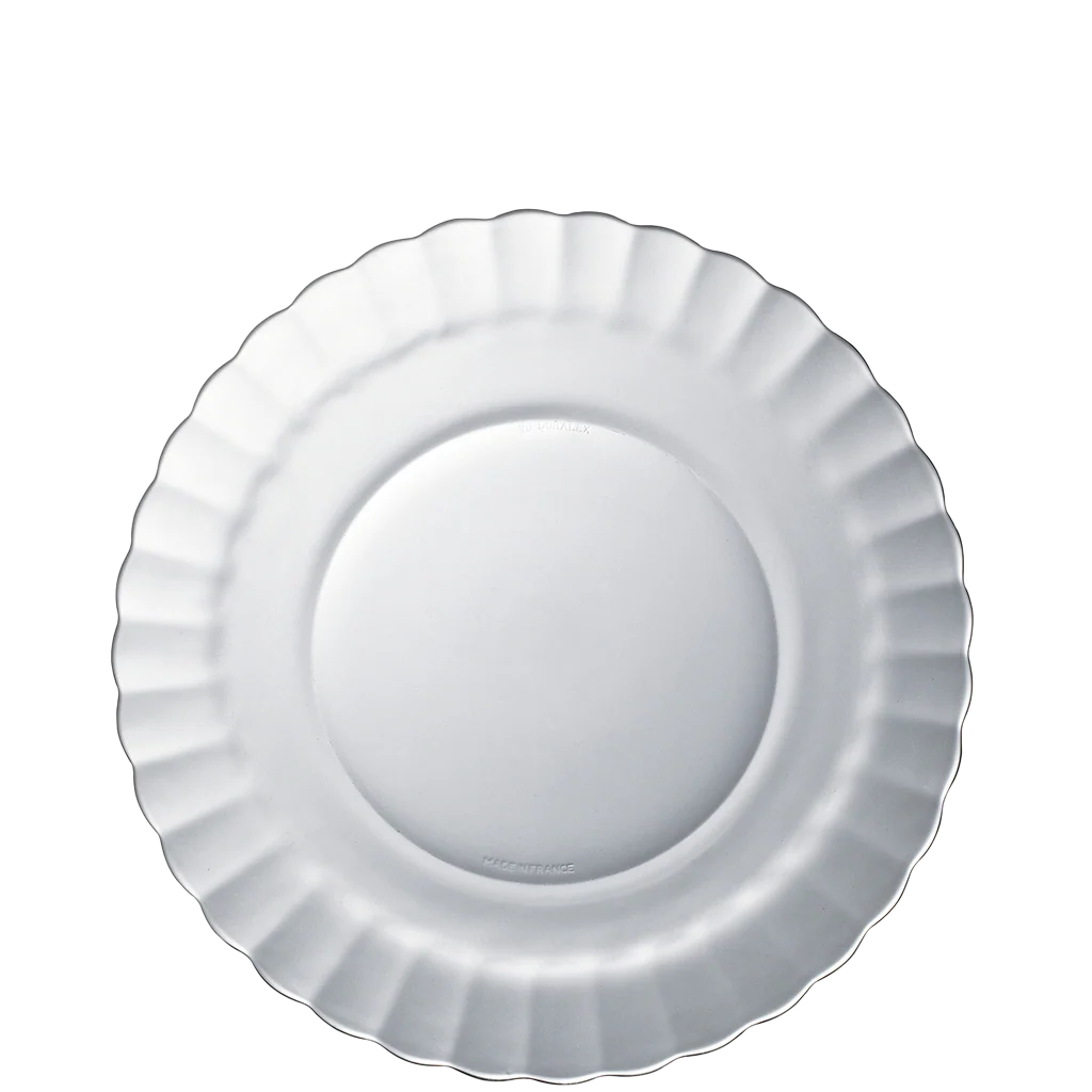 Picardie - Assiettes creuses transparentes x6 - 23cm