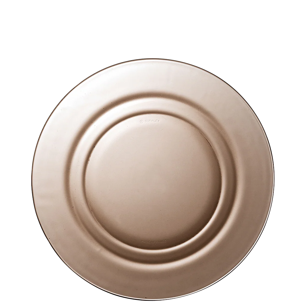 Lys - Assiette creuse Sépia x6 - 23cm