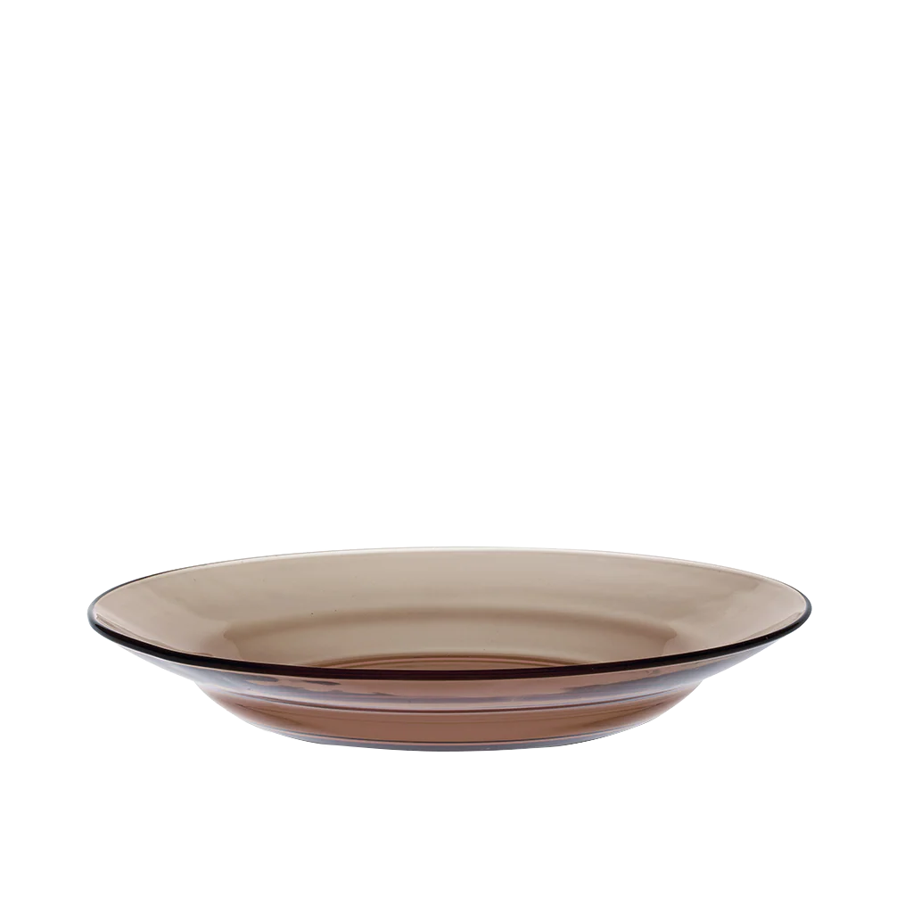 Lys - Assiette creuse Sépia x6 - 23cm
